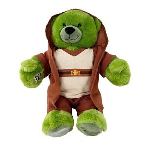 Marvel Build-A-Bear Workshop Hulk Plush Toy Jedi Robe Costume Collectible‎ Gift